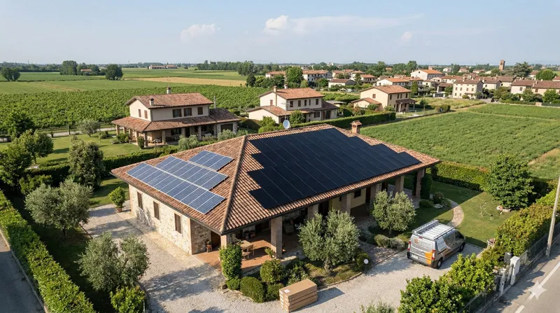 Impianto fotovoltaico rinnovato e ampliato in Friuli-Venezia Giulia
