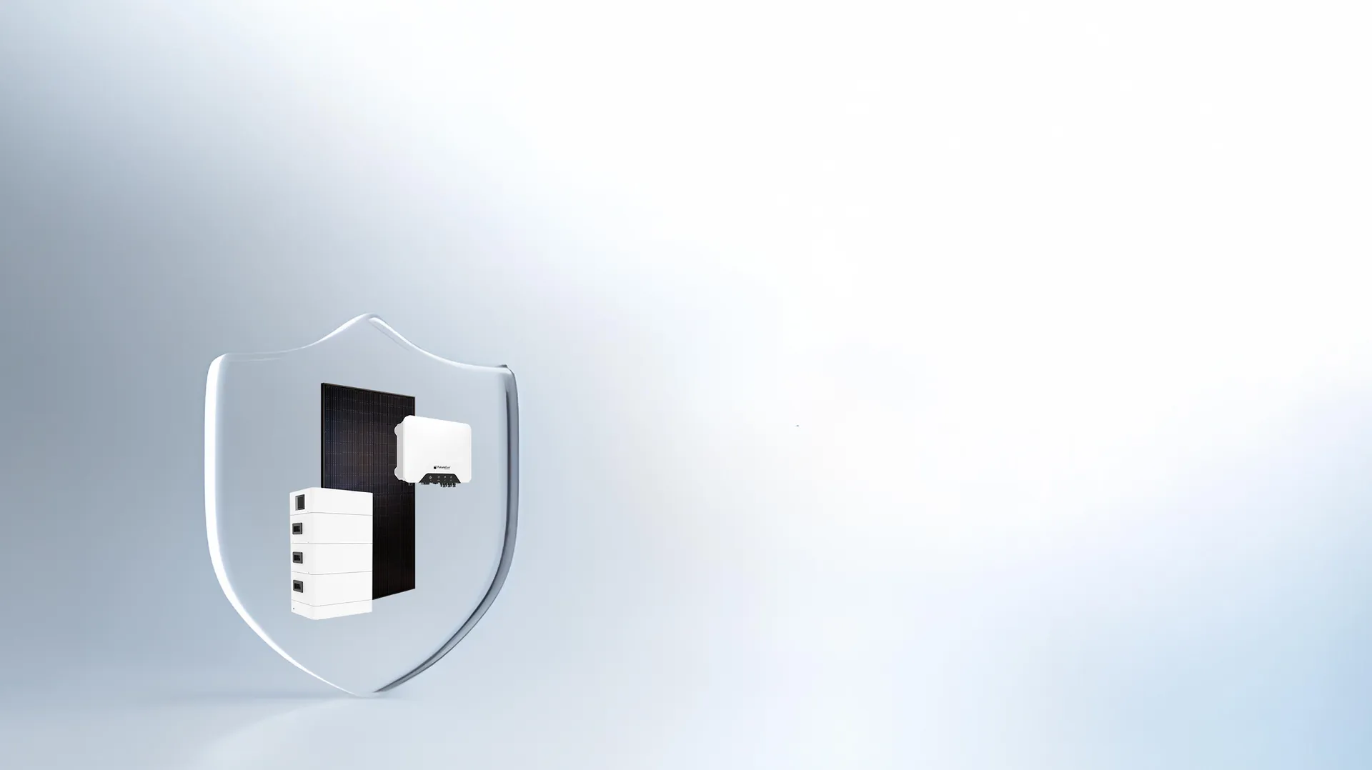 Kit fotovoltaico completo con pannello, inverter e batteria di accumulo