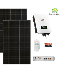 comprare impianto fotovoltaico 6kw con batteria di accumulo energia solare srl