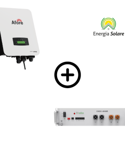 Inverter Ibrido Monofase Afore 3 kw +  Batteria di accumulo Pytes 5 kw